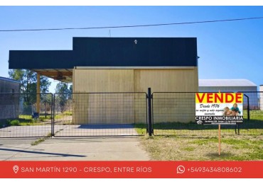 Oportunidad de venta: Galpon en el Parque Industrial de Crespo, Entre Rios.