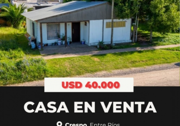 Casa en venta - Crespo (ER)